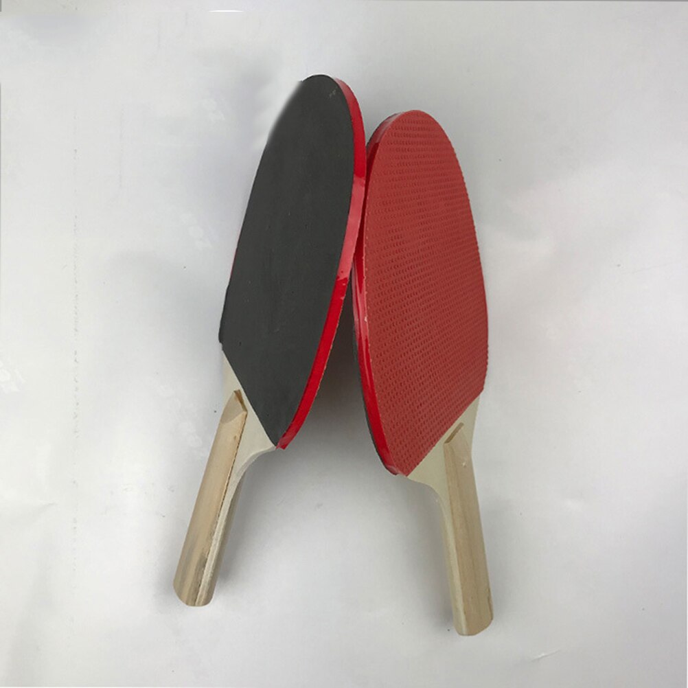 Rubber Faced Table Tennis Racket Beginner Training Ping-pong Board Table Tennis Racket Set