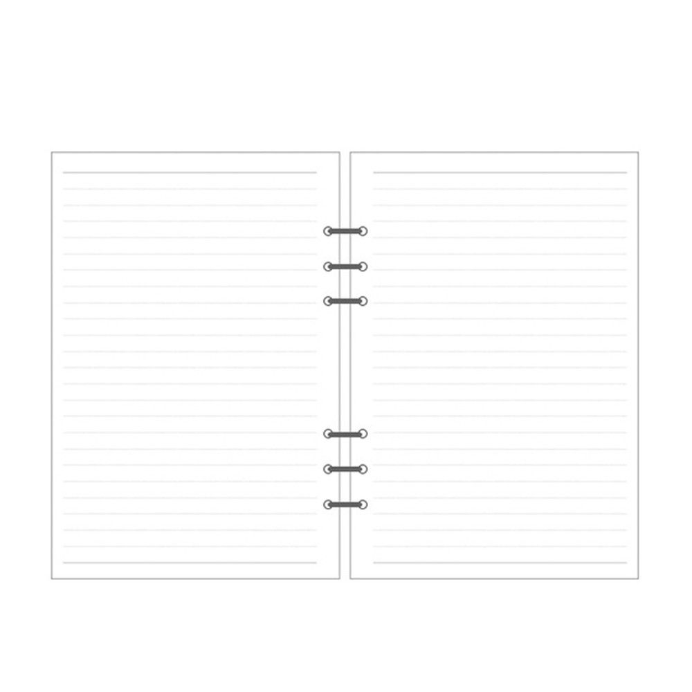 Monthly To-Do List Refill Paper - Spiral Binder Loose Leaf Inner Pages for Daily Planner Notebook: Clear