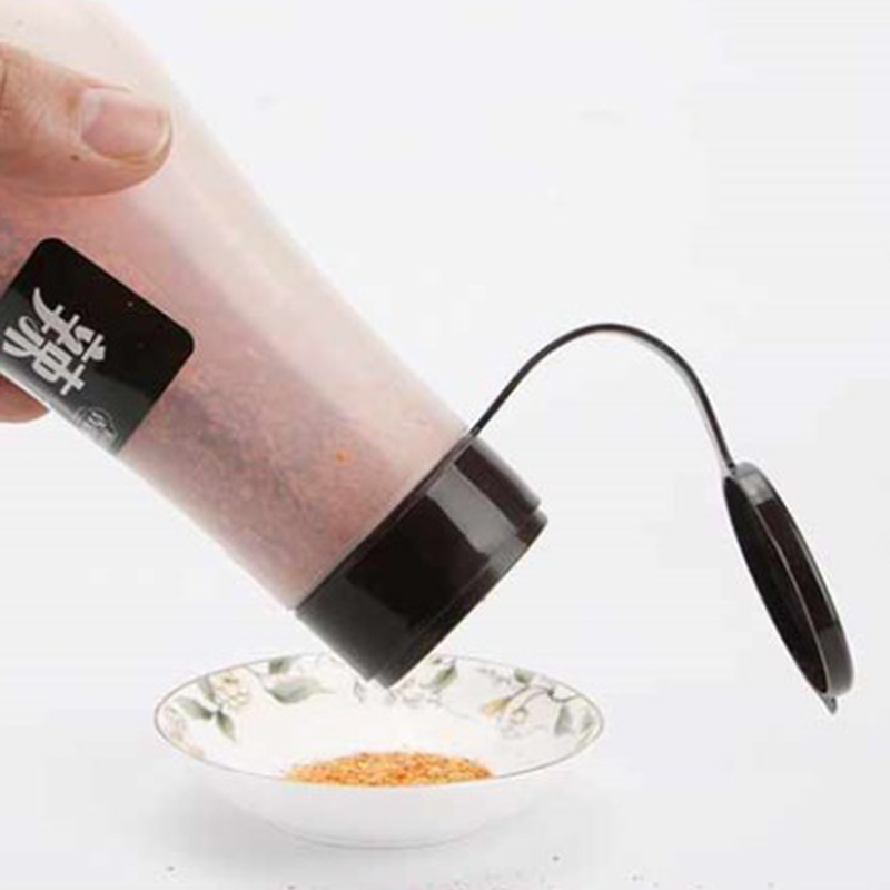 Plastic Dispenser Spice Jar Container Kitchen Organizer Spice Jars Storage Extrusion Mayonnaise Salero Restaurant Gadgets OC50TL