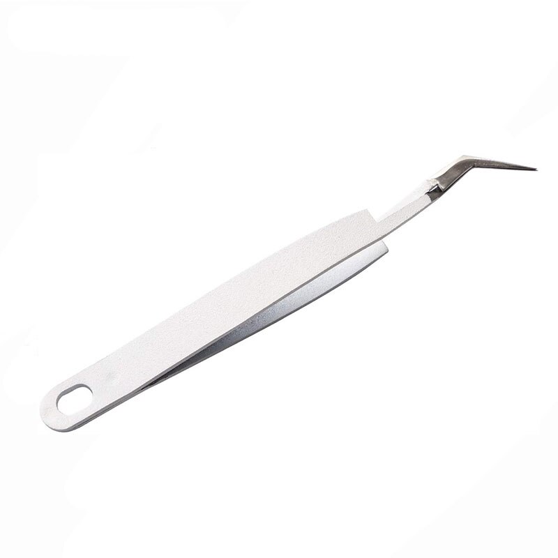 Craft Weeding Tools,Vinyl Weeder Basic Tool for Silhouettes, Cameos, Lettering ,White Cross Locking Tweezers