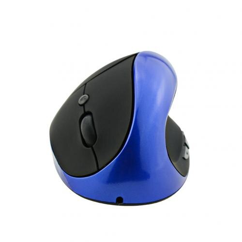 Ergonomische oplaadbare 2.4g draadloze/bedrade 6- toetsen optische verticale muis muizen computermuis