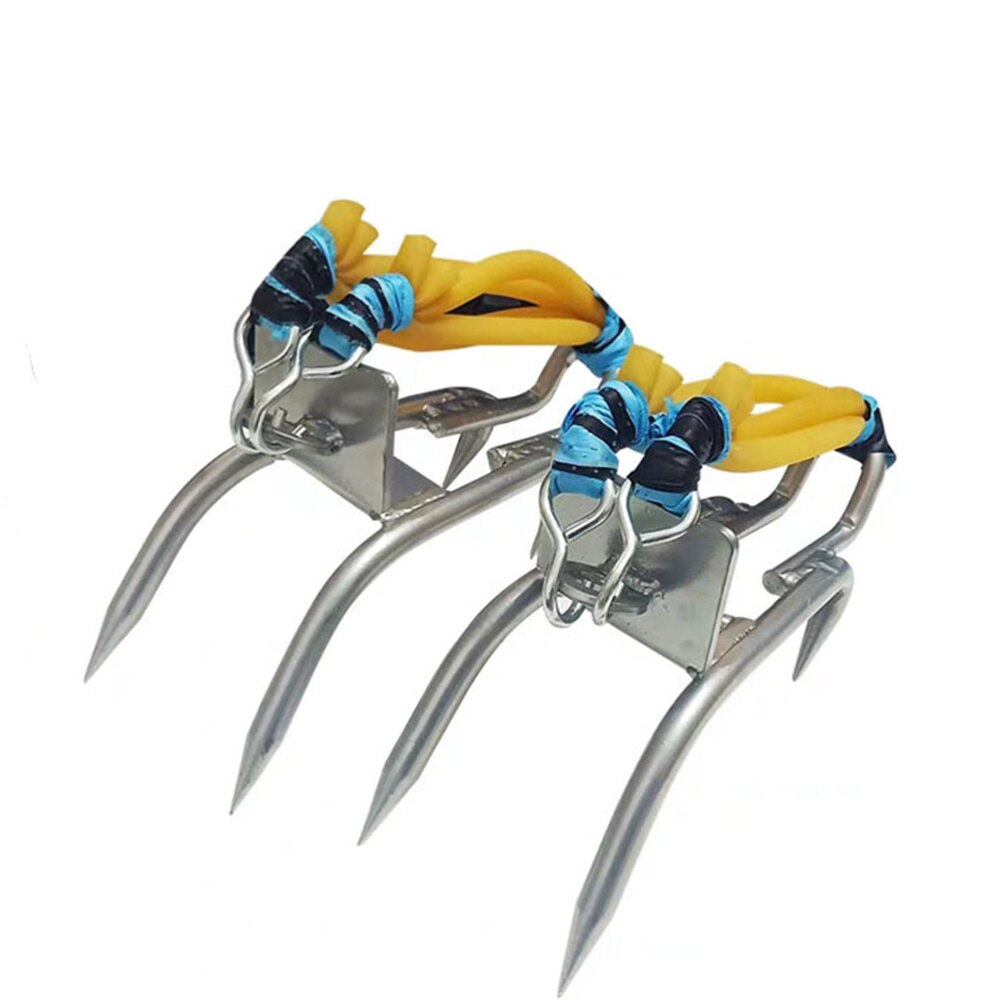 1 par kulstofstål træklatring redskabs sæt sikkerhed rack pedal elastisk dobbelt gummi reb redningsbælte til skovcamping (løb