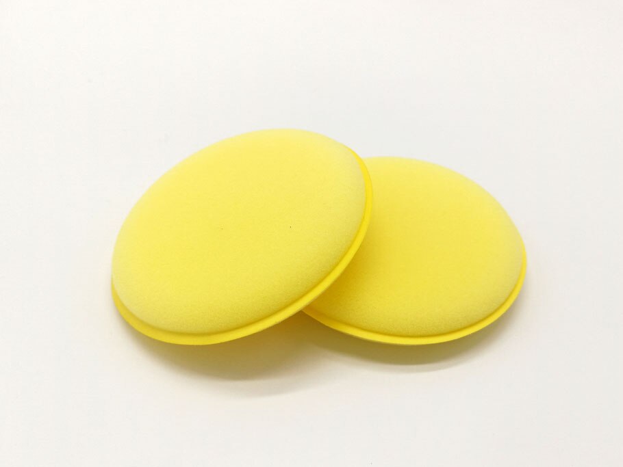 Pyöreä sieni vaahto käsin kiillotustyyny auton sieni vaha kiillotusvaahto sieni auton vaha tyyny auton kiillotussarja: Default Title