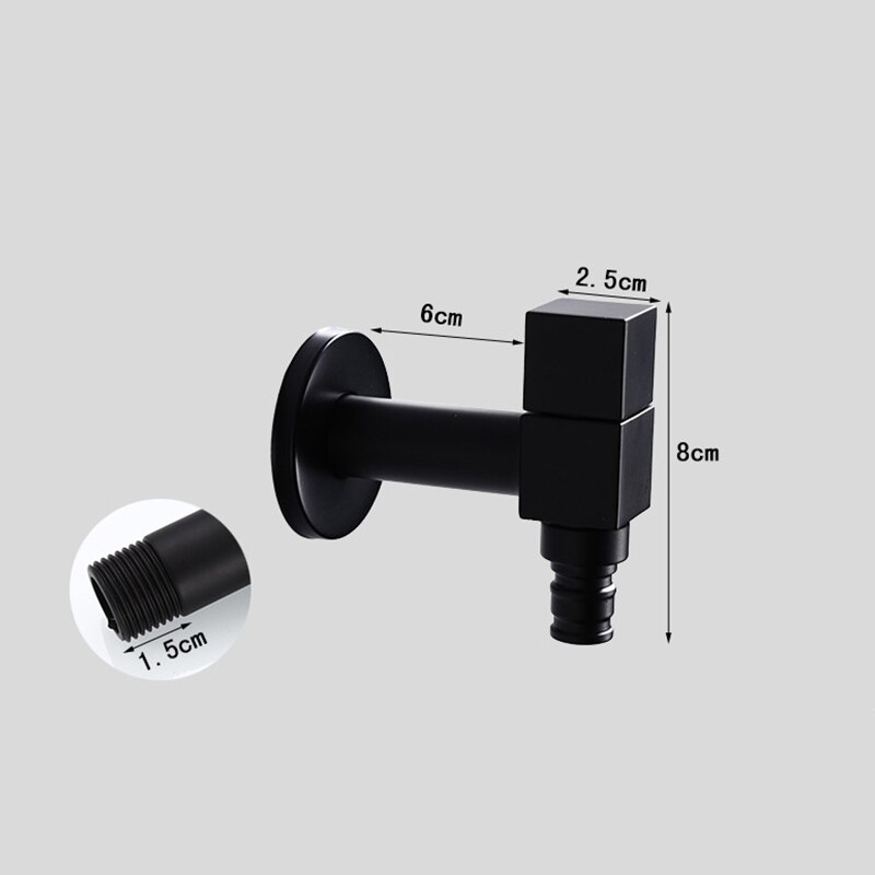 Durcheinander Antik Schwarz Außerhalb klopfen Waschmaschine Wasserhahn Wc Bibcocks klopfen Dekorative draussen Garten Wasserhahn