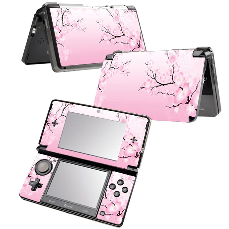 Flower For Nin tend 3DS console sticker For Nintend 3ds Skin Sticker 3ds Game Console Vinyl Sticker for 3ds protect skin: TN-3DS-0490