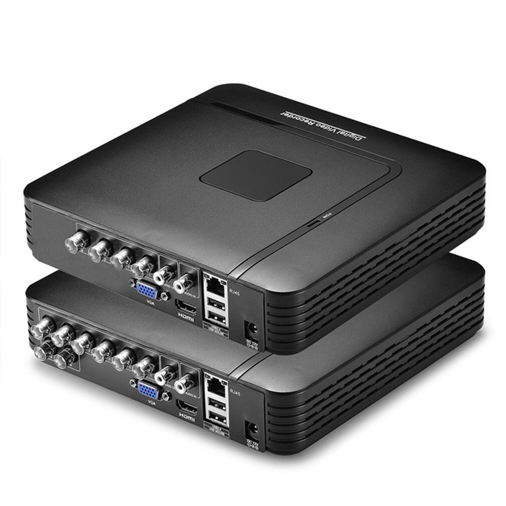 8-- kanals harddisk videoopptaker ahd analog og digital 8-- kanals 1080n sikkerhetsovervåkonge mobiltelefon eksternt utstyr