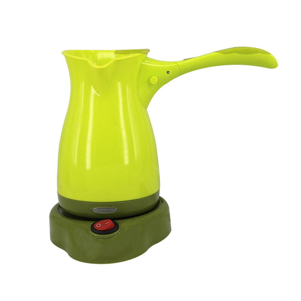 Electric Coffee Percolator Coffee Maker Electric Kettle Coffee Pot For Home Office Electric Kettle: Green