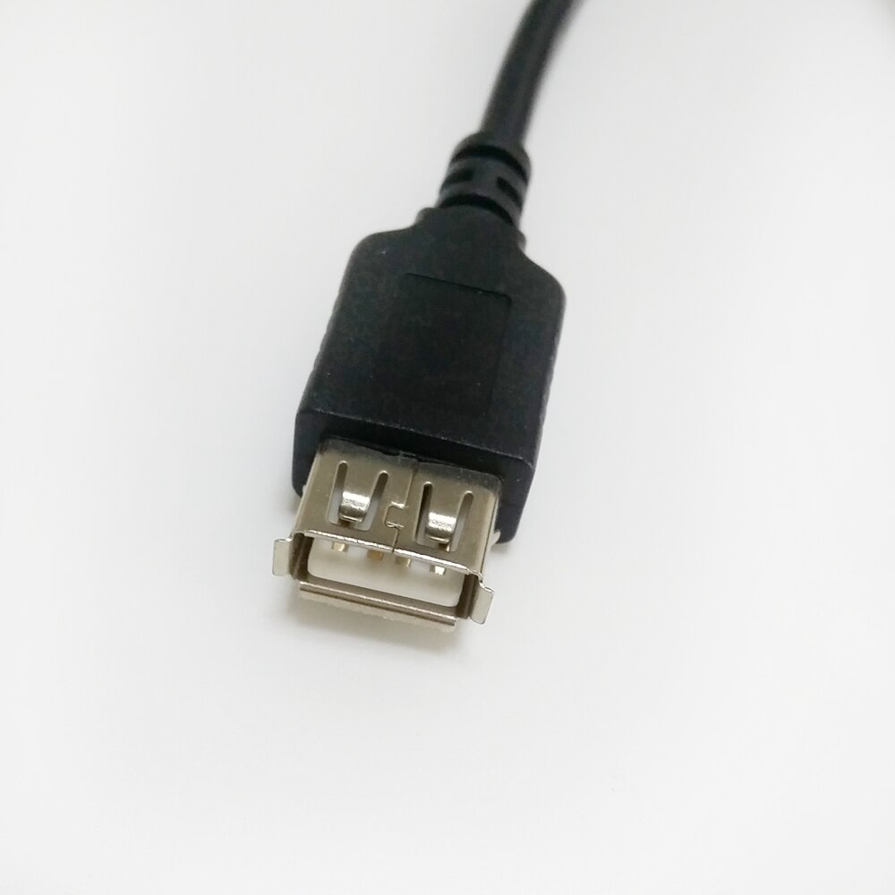 Biurlink Car MINI ISO 6 Pin USB Cable Adapter for Fiat Grande Punto