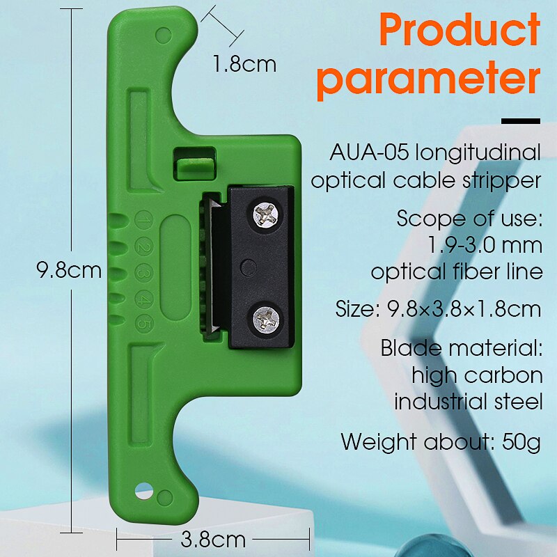 FTTH Fiber Optic Stripping 1.9-3mm MSAT5 Access Tool HMSAT-5 Loose Buffer Tube Stripper AUA-05