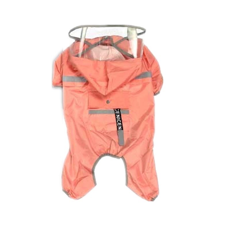 Mile High Life Regenjas voor honden, verstelbare waterafstotende kleding voor huisdieren, lichte regenjas met reflecterende strook, gemakkelijke instapsluiting (XXS, blauw