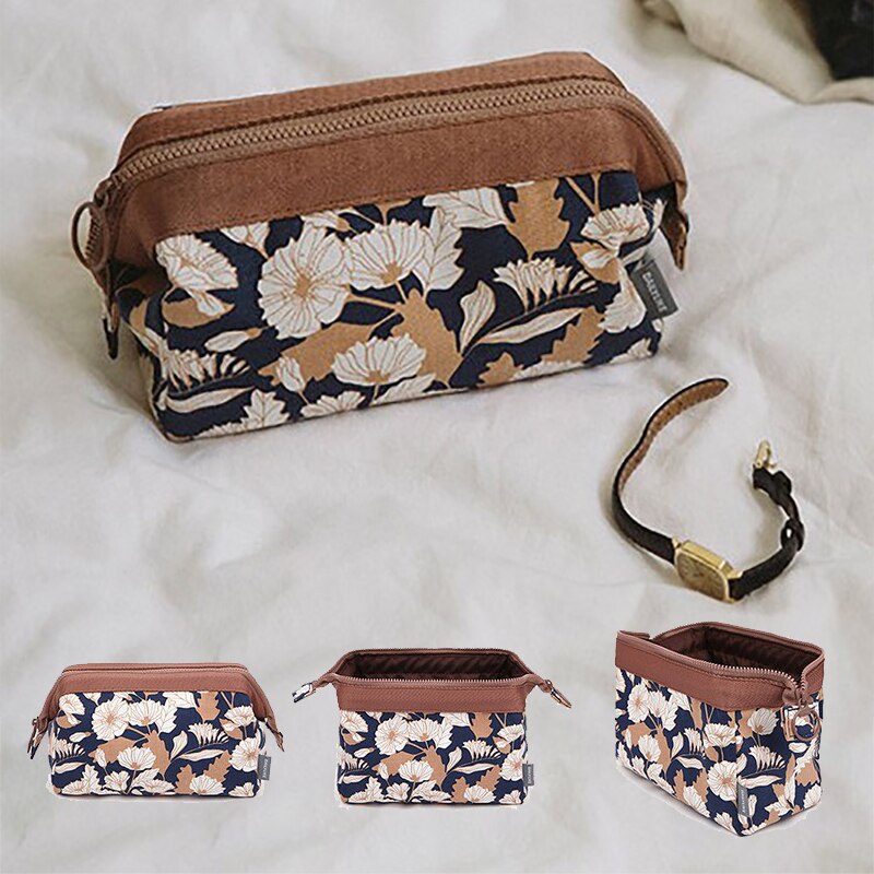 4 Kleuren Waterdichte Cosmetische Tassen Manicure Makeup Bag Reizen Accessoires Cosmetica Opslag Pouch Grote Capaciteit Voor Vrouwen