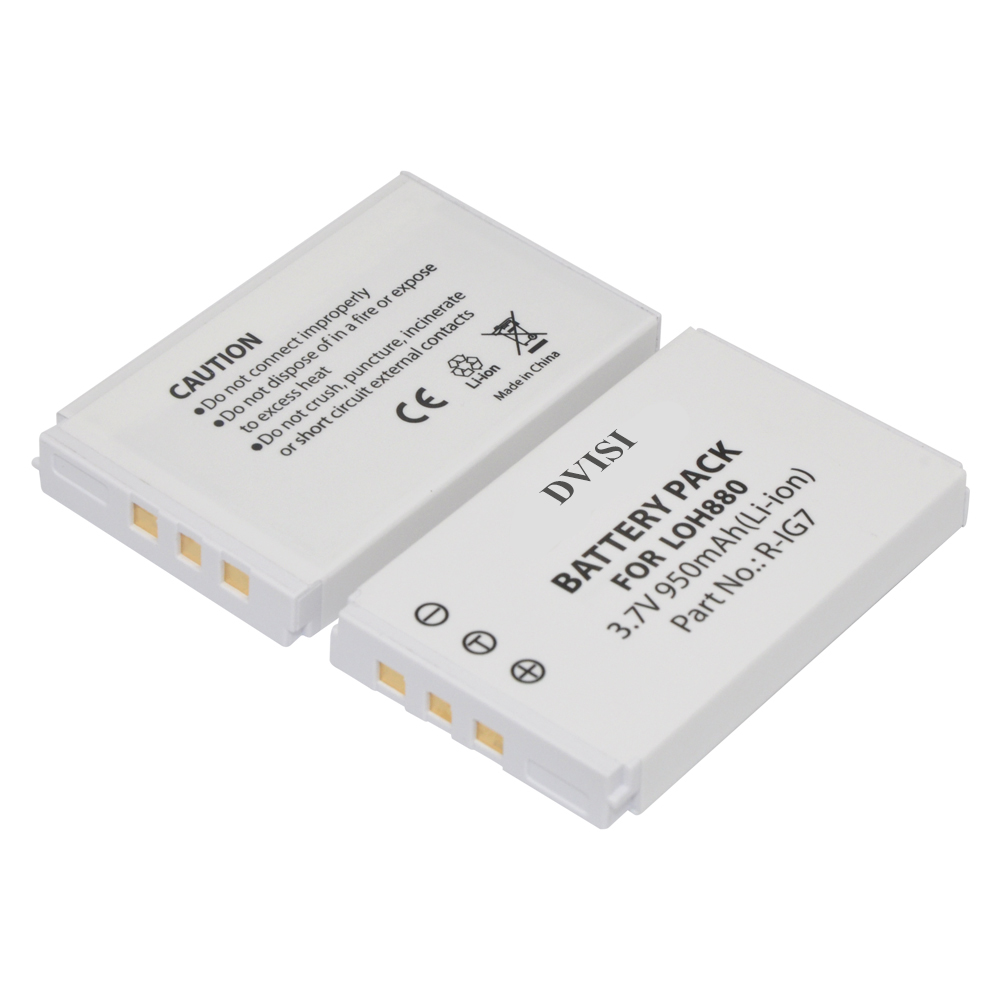 R-IG7 Batterij DVISI 950mAh Oplaadbare Lithium ion Bateria voor LOH880 Logitech Harmony One 900 720 850 880 885 890 pro H880