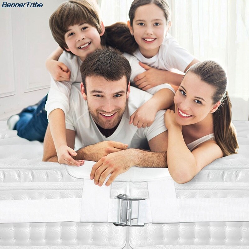 Bed Bridge Mattress Connector Bed Seam Plug Adjustable Mattress Connector For Bed BedspaceFiller Twin Bed Connector