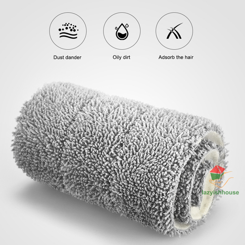 Herramientas de limpieza mágicas, fregona plana giratoria 360 con cubo para apretar, limpiador de suelo de cocina para el hogar, fregador de suelo, azulejo, fregona fácil de drenar