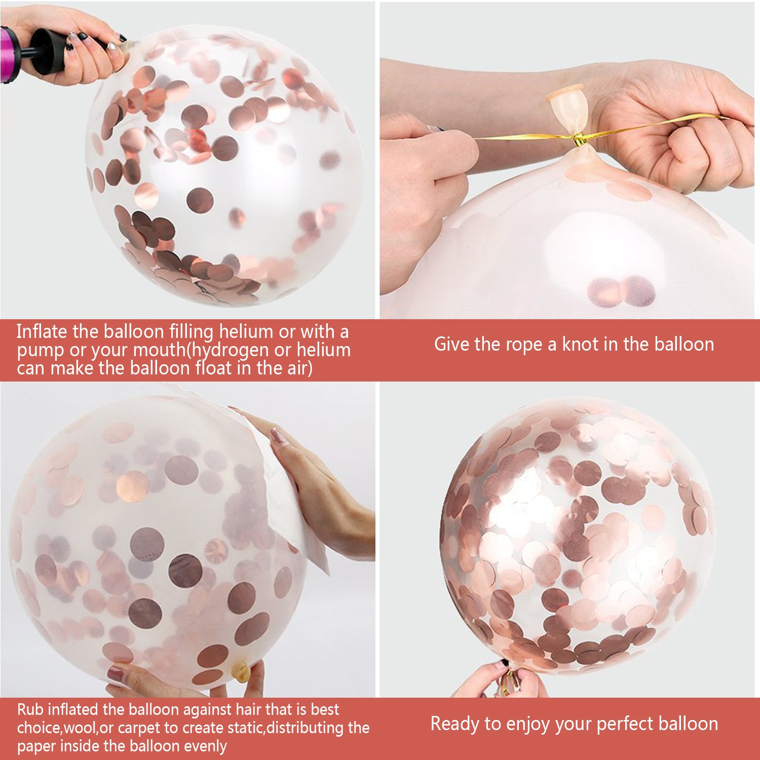 Juego de globos mixtos de oro rosa de 25 piezas, decoraciones para de 70 cumpleaños, decoración para de cumpleaños de mujer de 70 años