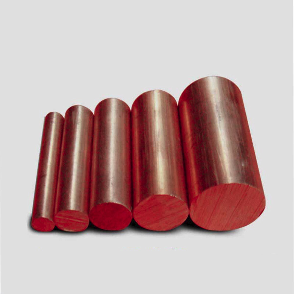 Barre ronde en cuivre de 3mm, diamètre perçage des métaux, 50-500mm de long