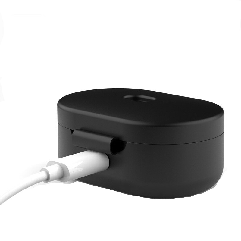 funda protectora de silicona para Redmi Airdots airdots airdot TWS funda inalámbrica Bluetooth para auriculares con gancho