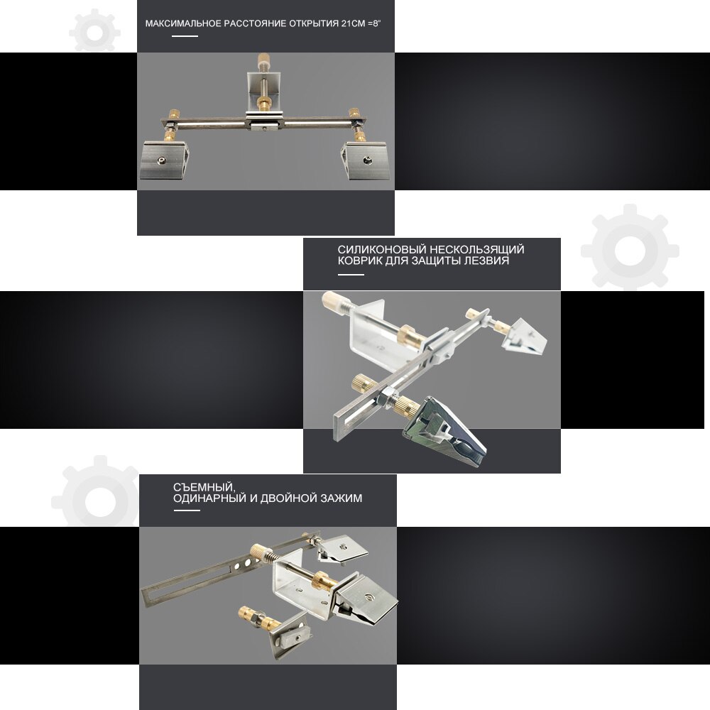 Sytools knivslip 360 graders flip clip system reverseringsreglage avtagbar chuck ruixin pro  rx008 edge pro kme