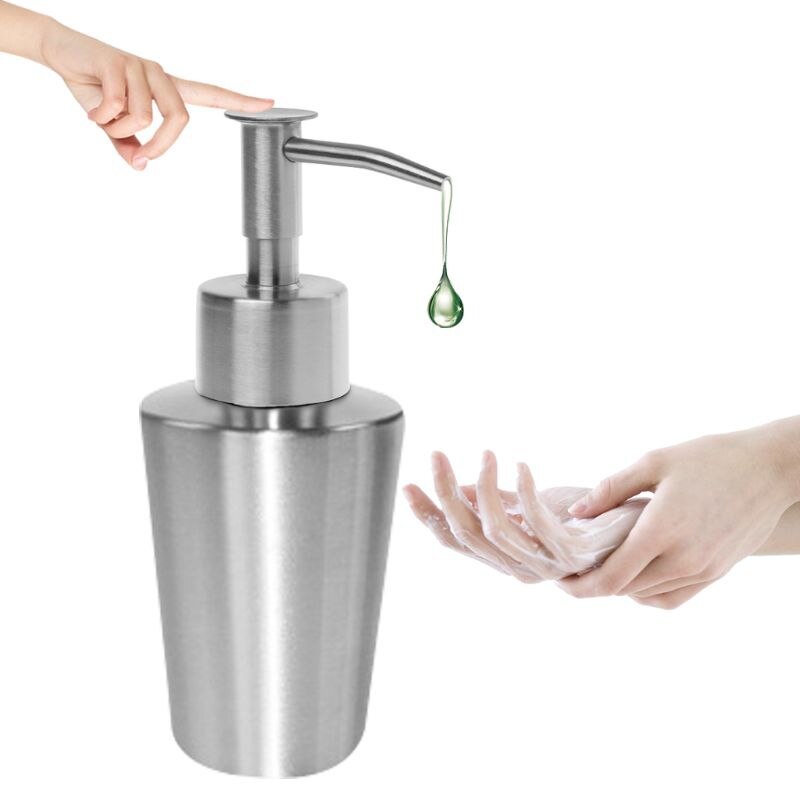Dispenser för flytande tvål presshuvud lotion pump flaska munstycke dispenser utbyte burk tub mar -18