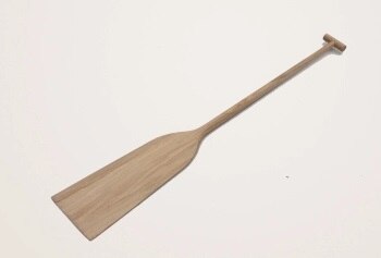 Wooden canoe paddle oar for boat 1.25M