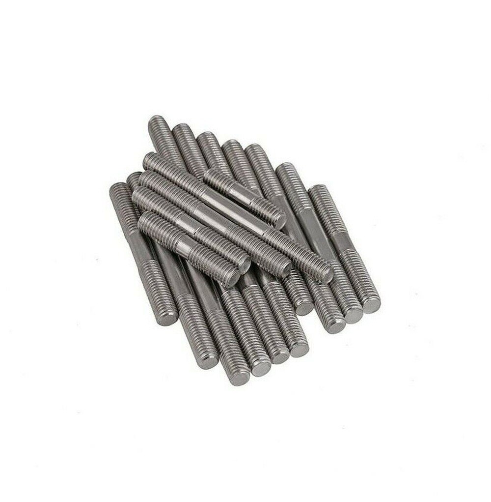 304 stainless steel M12 extension equal length stud bolts \ screws \ studs