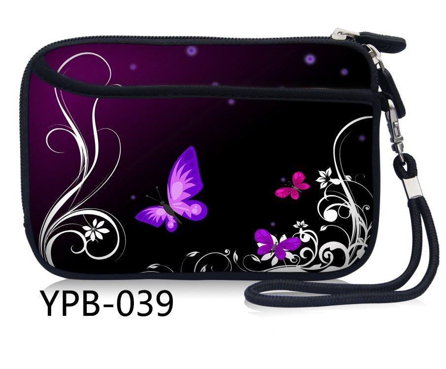 White Tiger Hand Carry Case Cover Pouch for 2.5 inch Power Bank USB External HDD Hard Disk Drive Protect Protector Bag: ypb-039