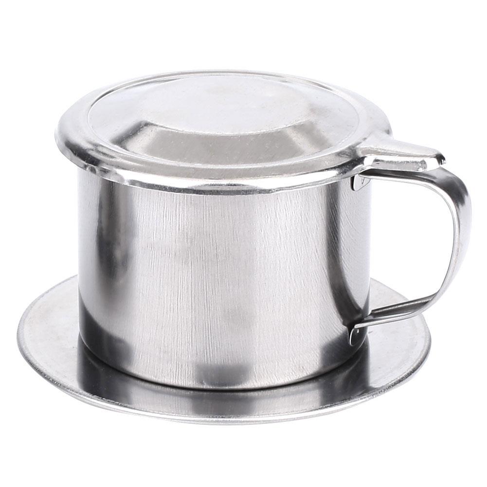 Roestvrijstalen Mok Met Filter Vietnamese Koffie Filter Koffie Filter Kopje Koffie Filter Duurzaam Drip Draagbare Maker Diy