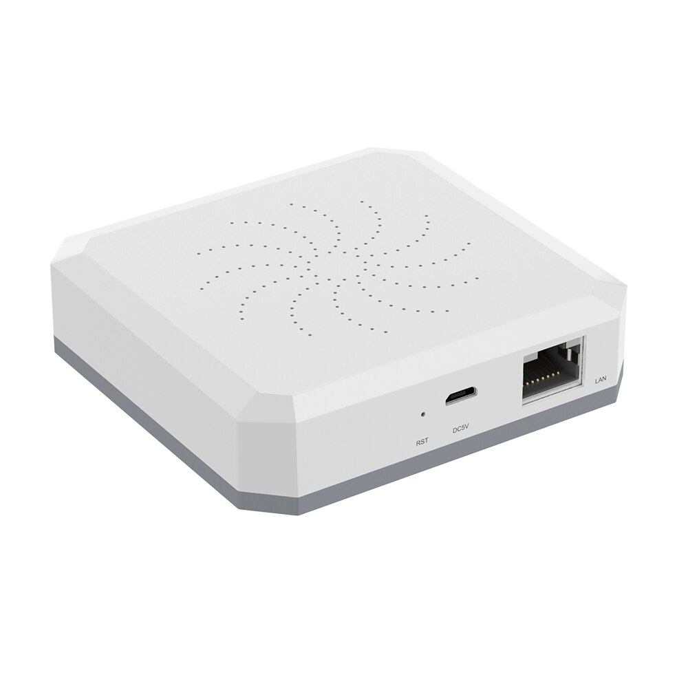 Tuya zigbee 3.0 smart inngangsport hub smart hjem bro smart liv app trådløs fjernkontroll fungerer med alexa google hjem: Trådløs hub / Eu-plugg