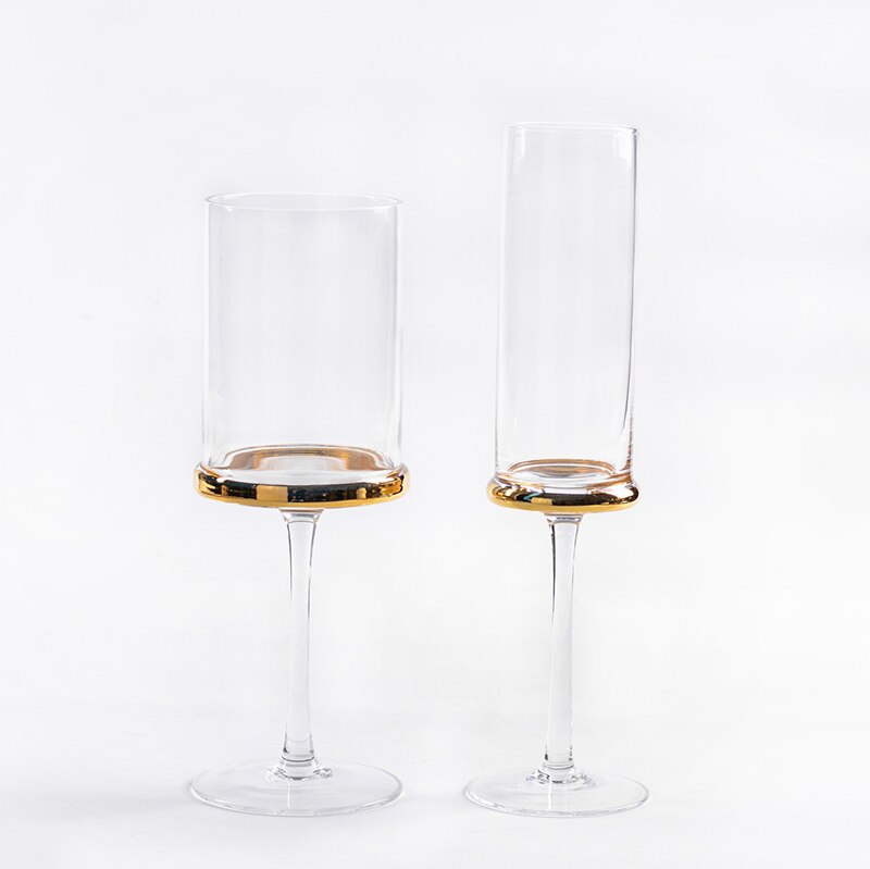 Luxury Lake Blue Glass Dinner Plate Modern Phnom Penh Glass Dinnerware Set For Wedding Banquet Round Plates Home Decor Supplies: 5