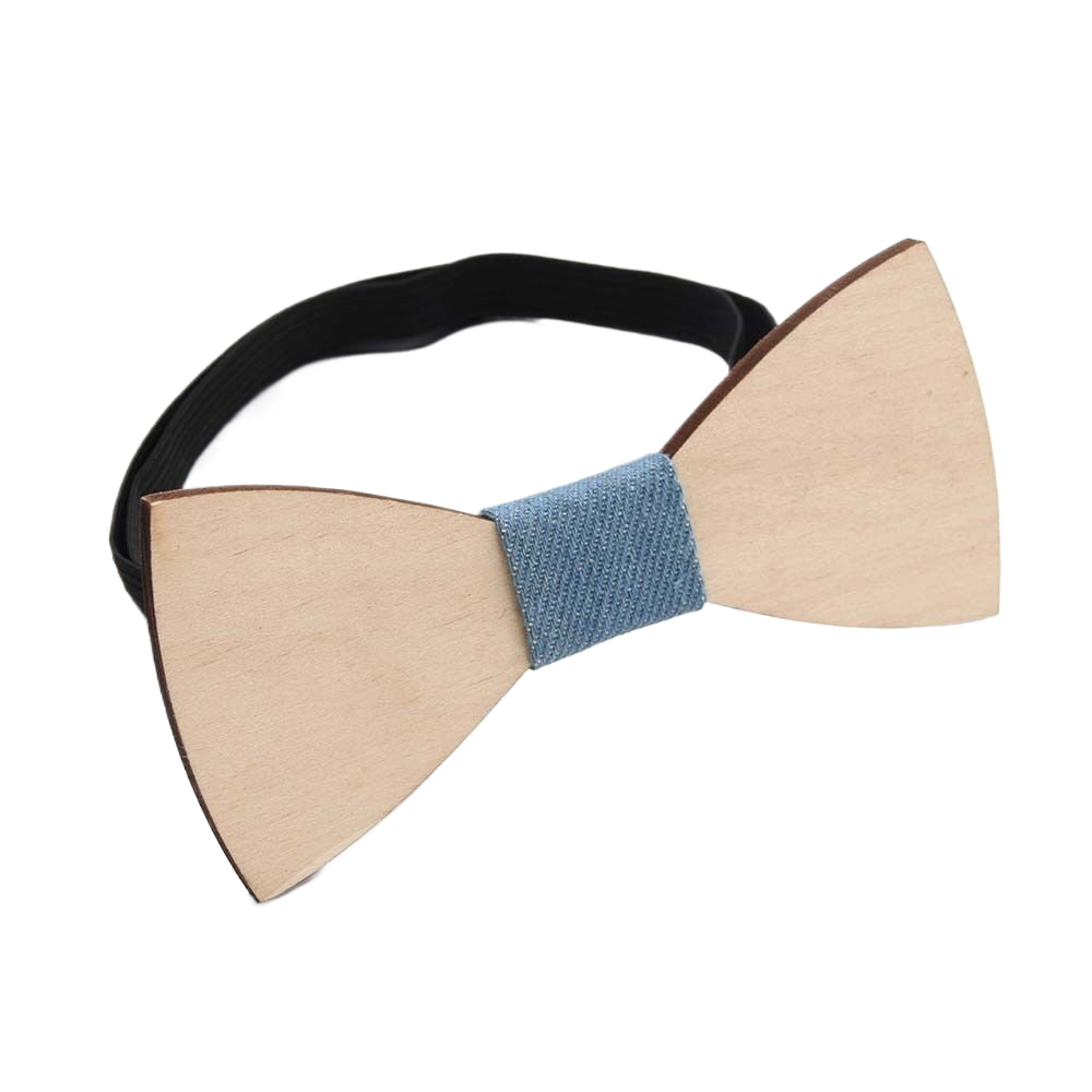 Pajarita de madera Vintage para hombre, corbatas de madera Retro talladas con agujeros, correa ajustable, pajarita de madera, Corbatas: Oro