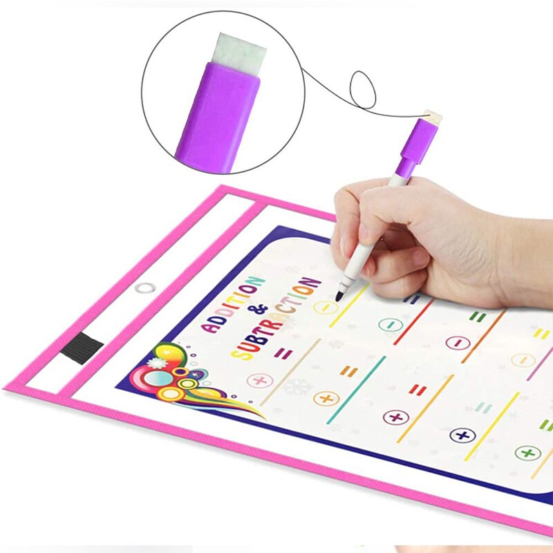 Blød magnetisk whiteboard gennemsigtig tør viske lommer besked skrift tegning dør whiteboard brugt til undervisning forsyninger markør