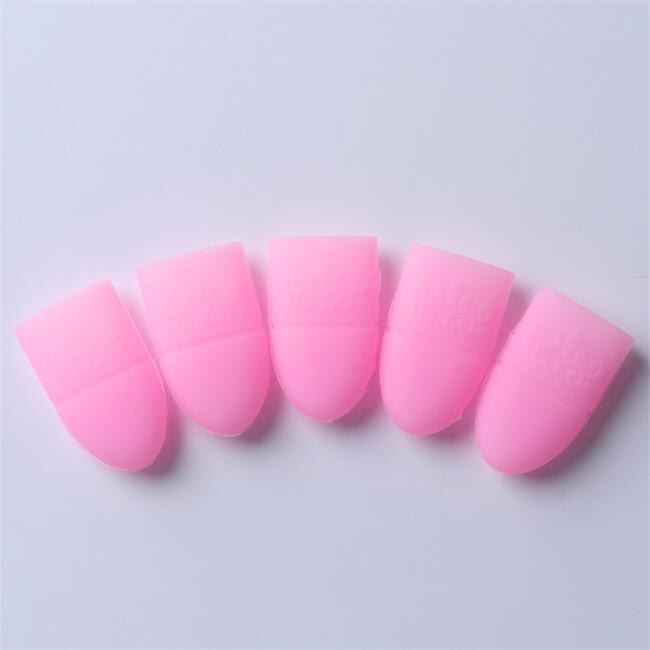 Nicole Dagboek Uv Soak Off Gel Polish Remover Pads Dual-Ended Nail Art Uv Gel Remover Dode Huid Cuticula pusher Art Tool: 353682