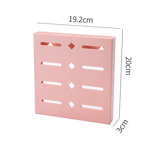 Knife Holder Kitchen Stand Wall-Mounted Knives Holder Organizer Multifunctional Knife Block Storage Cooking Kitchen Accessories: Pink