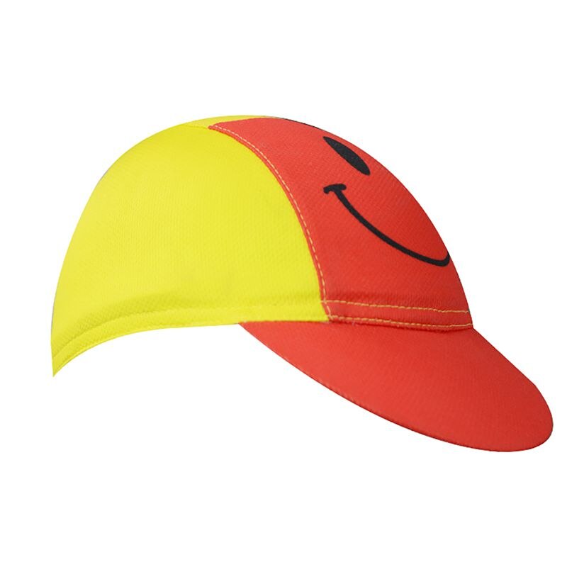 Quick Drying Printed Cycling Cap Bicycle Breathable Sunshade Sweat Absorbent Polyester Under Hat