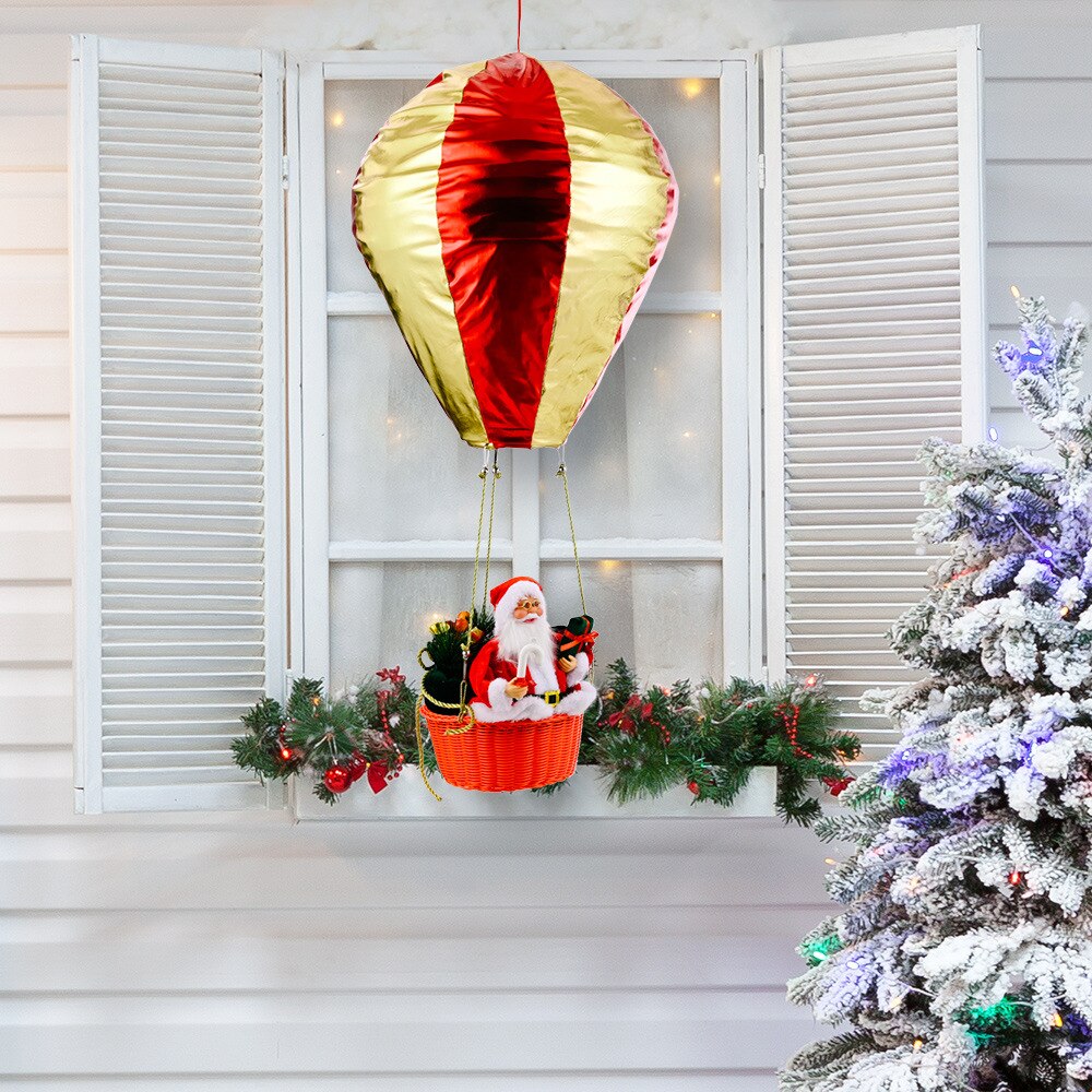 Kerstversiering Kerstman Air Ballon Decor Kerst Ornamenten Voor Thuis Winkelcentrum Hotel Plafond Decoratie