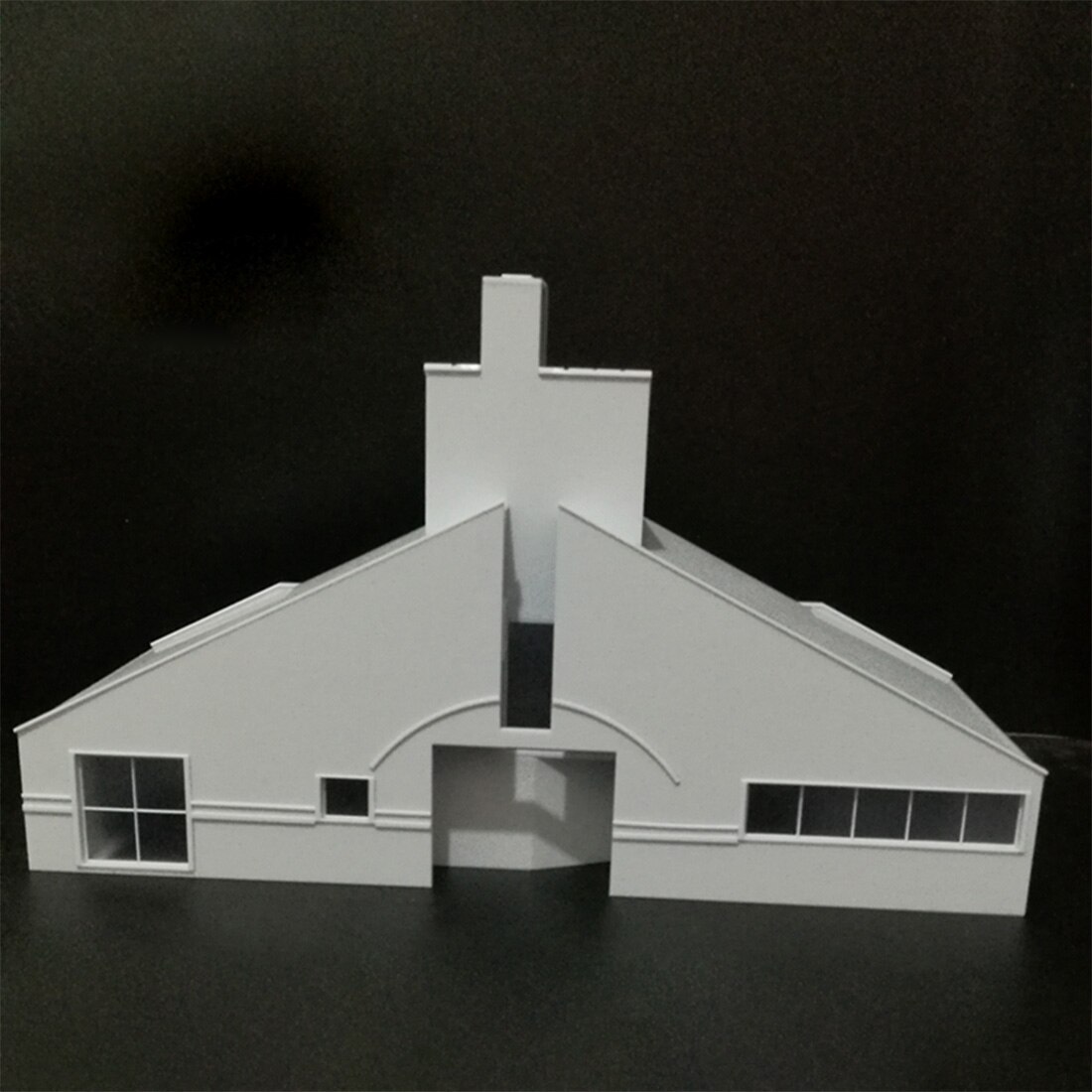 1/50 Scale Sand Table Decorative Architecture Building House Model