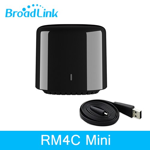 Broadlink RM Pro RM4 RM4C Mini IR + RF + 4G télécommande intelligente universelle pour Ios Android pour Google Home Alexa: RM4C mini