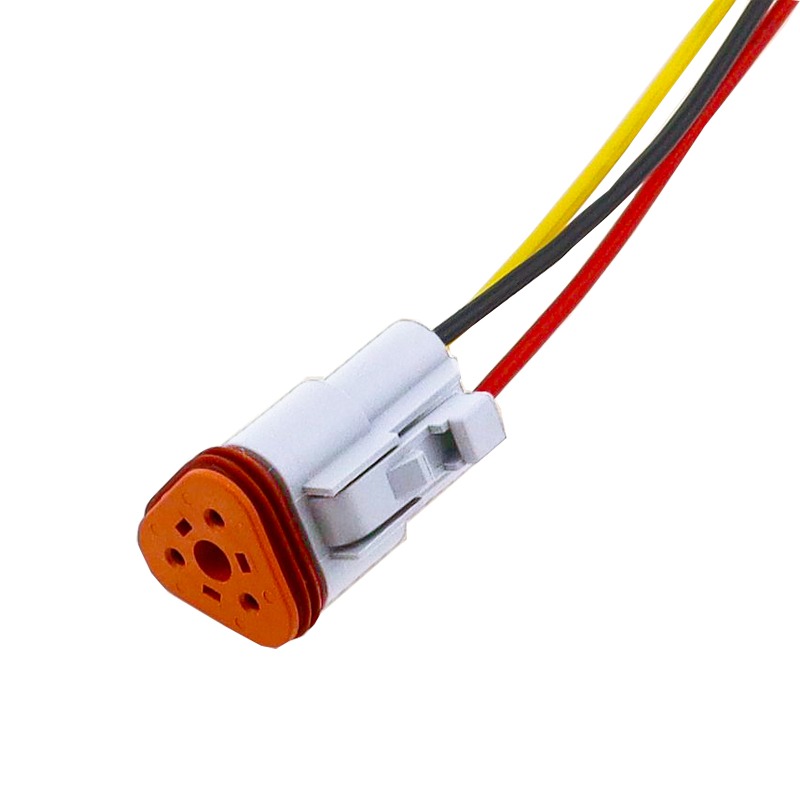1 Pcs Deutsch DT connector with15cm Wiring harness DT06-2S/DT04-2P 2P 3P 4P 6P 8P 12P waterproof electrical connector: MULTI