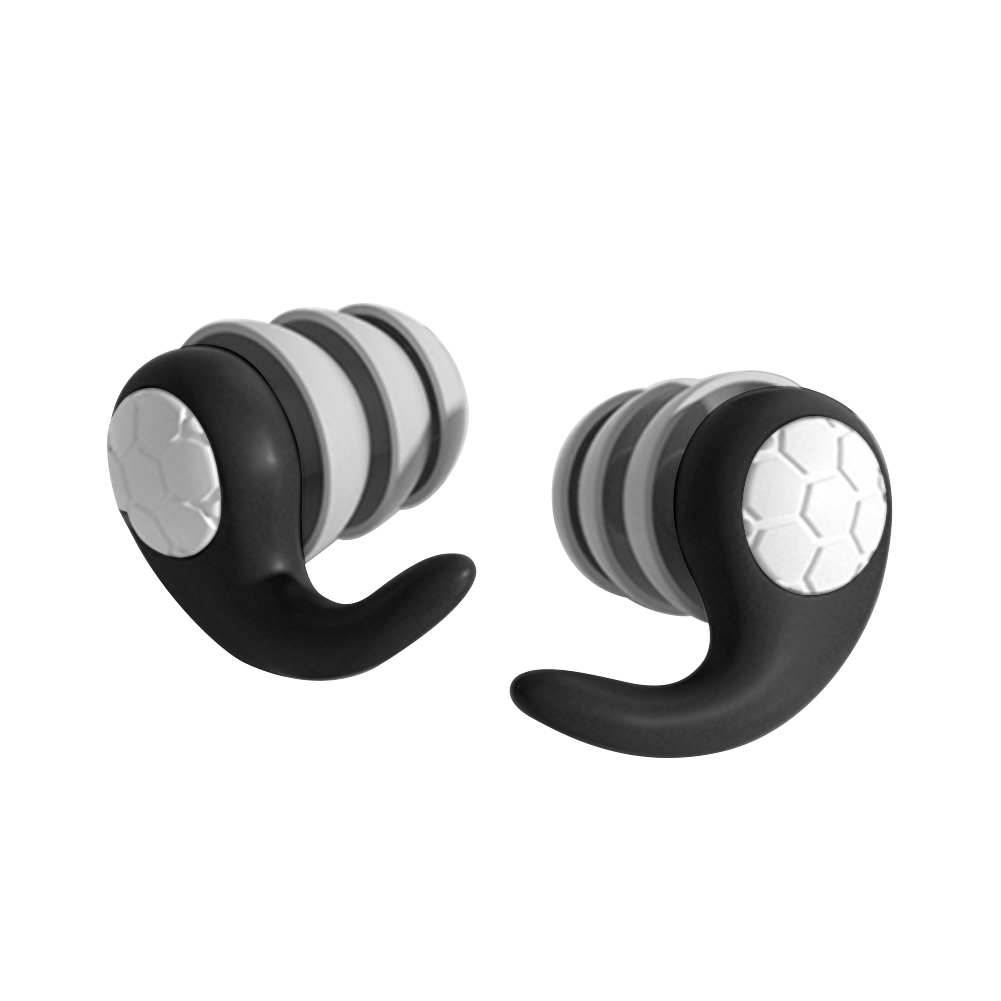 Sleep Ear Plug Waterproof Silicone Swimming Ear Protector Canceling Noise Reduction Soundproof Sleeping Earplugs for Travel Home: Beige
