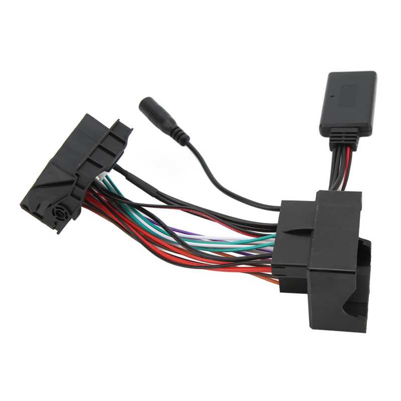 Kabel AUX audio kompatybilny mikrofon wymiana zespołu zewnętrznego dla Peugeot 207 307 308 407 607 dla samochodu