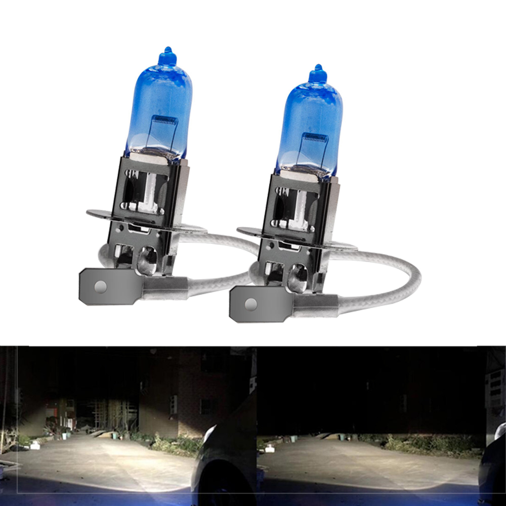 H3 Halogeen Lampen 100W Lamp Voor Auto 'S Wit Licht Super Heldere