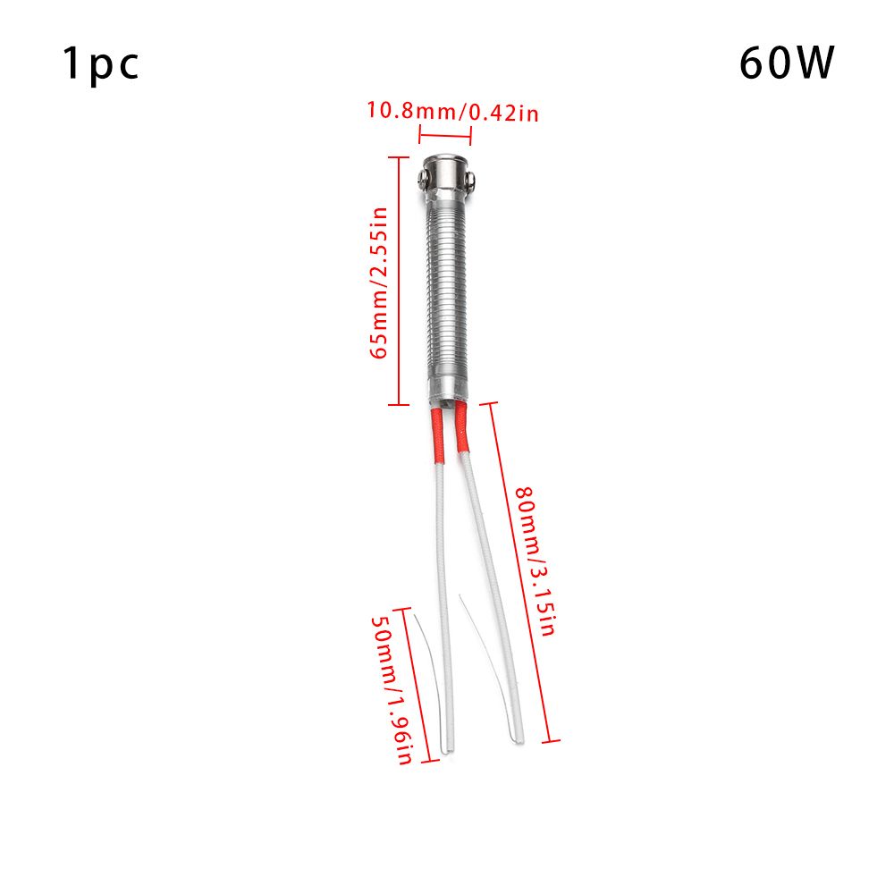 Lot De 5 Noyaux Chauffants Pour Fer à Souder – 220V 60W, Style Crayon, Céramique – Référence SY-60W