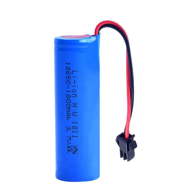 Batterie Rechargeable 3.7 V 3 600 MAh Avec Prise SM 2P