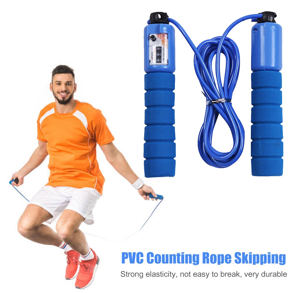 2.5m Sports Exercise Adjustable Jump Rope with Cou... – Vicedeal