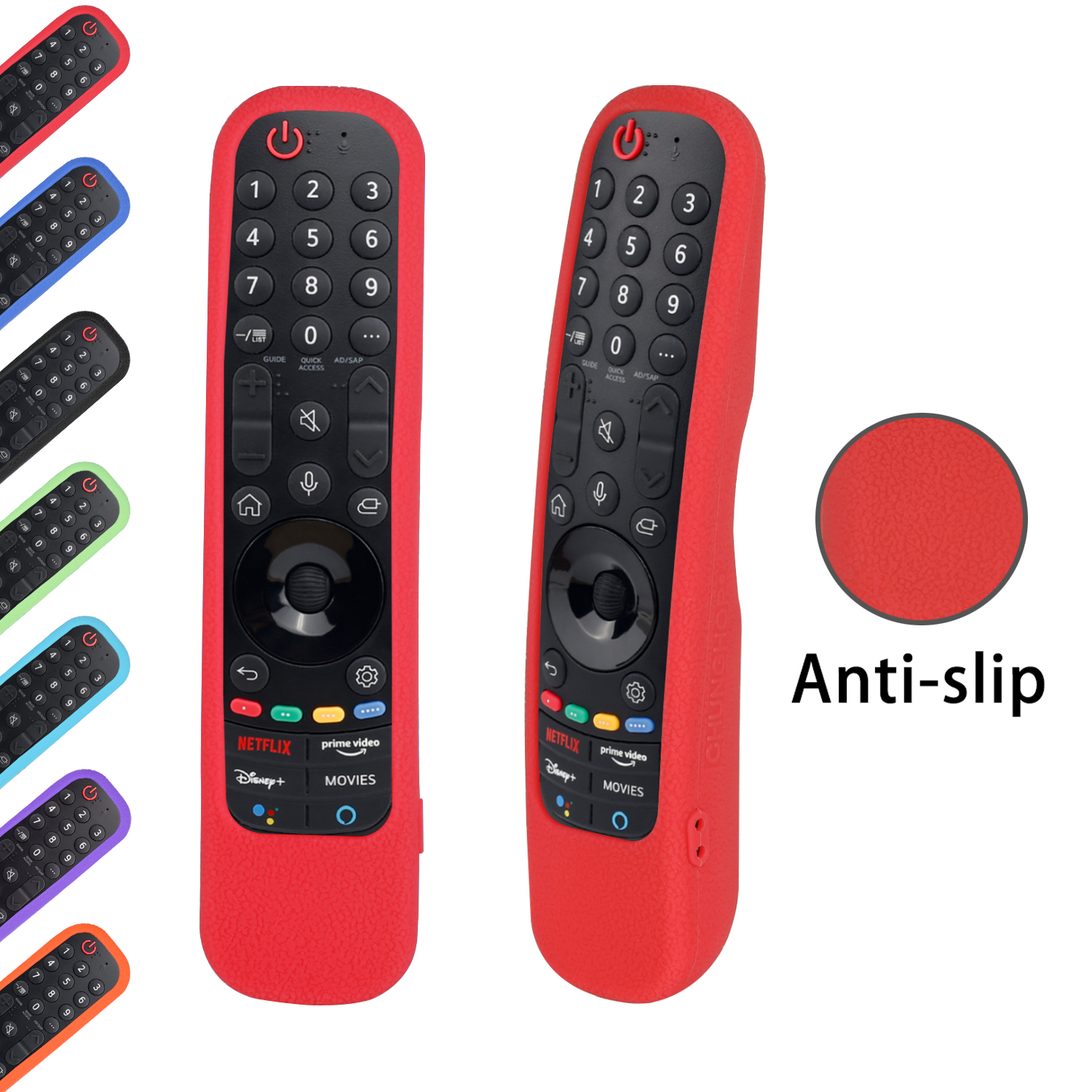 Silicone Protective Remote Control Covers For LG Smart TV AN-MR21 AN-MR21GC For LG OLED TV Magic Remote AN MR21GA Remote Case
