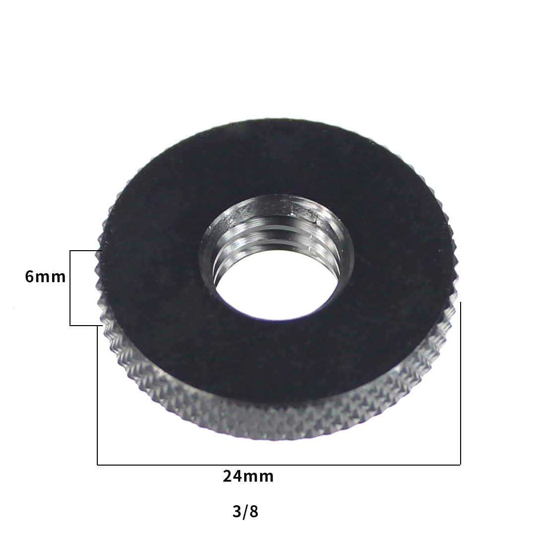 Stativhalterung Blitzschuh-Adapter 1/4 3/8 Zoll Schraube Einzelmutter Doppelschicht auf Blitzadapter Halfter Halterung Fotostudio-Zubehör: Anderes