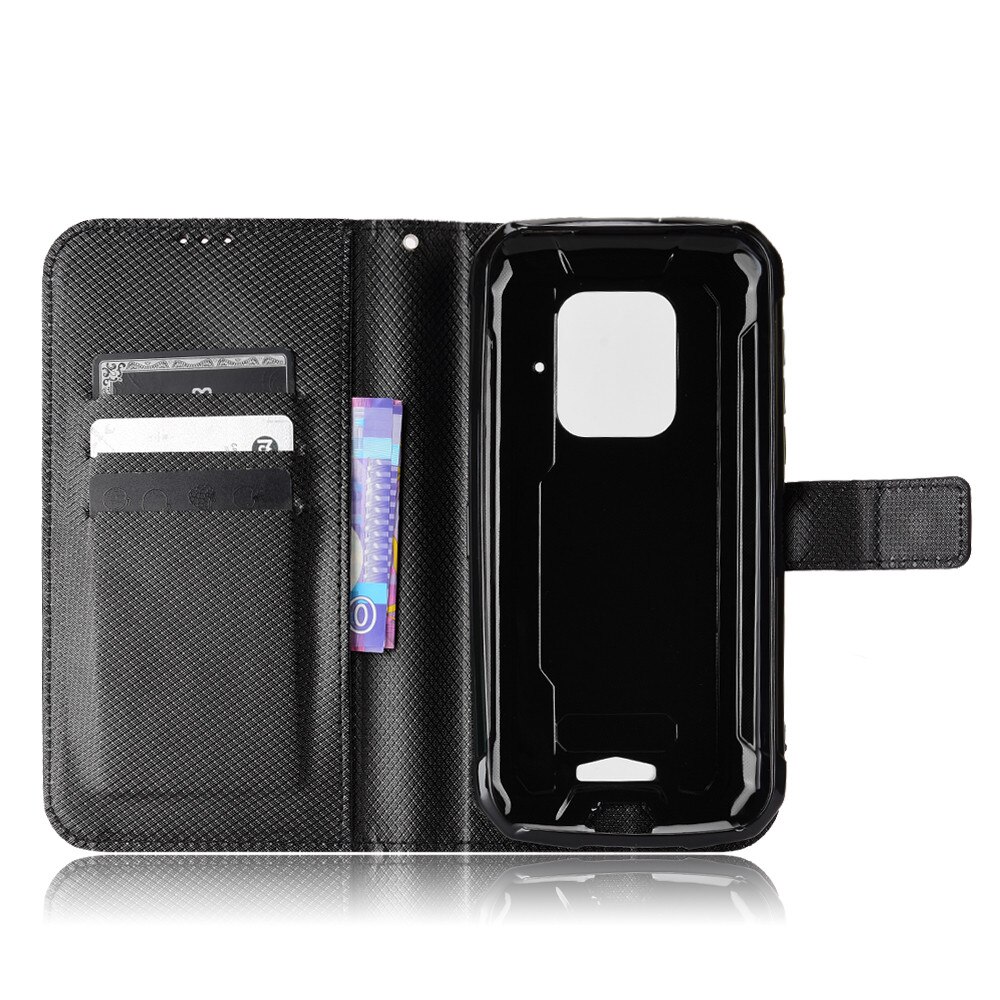 Voor Doogee S59 Luxe Flip Diamond Patroon Skin Pu Leather Wallet Stand Case Voor Doogee S59 Pro S 59 Telefoon tas