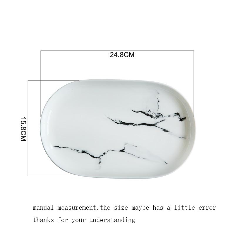 Marmor tekstur service sort hvid keramisk porcelæn tallerken spaghetti grøntsager kagefad stor underkop service kunst: F