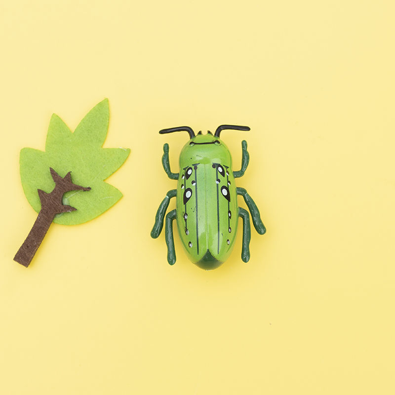 Automatische Kat Speelgoed Crawl Elektrische Nano Bug Lieveheersbeestje Intelligente Schudden Interactieve Grappige Kat Hond Speelgoed Simulatie Dierbenodigdheden: grasshopper