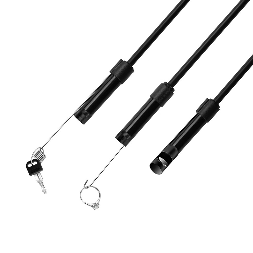 8mm Lens 720P WiFi Endoscope Camera Mini Soft Wire Wireless Waterproof Inspection Camera Borescope for Android IOS Windows